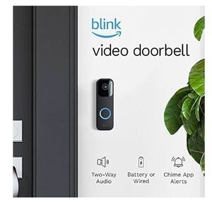 Blink Video Doorbell in Black